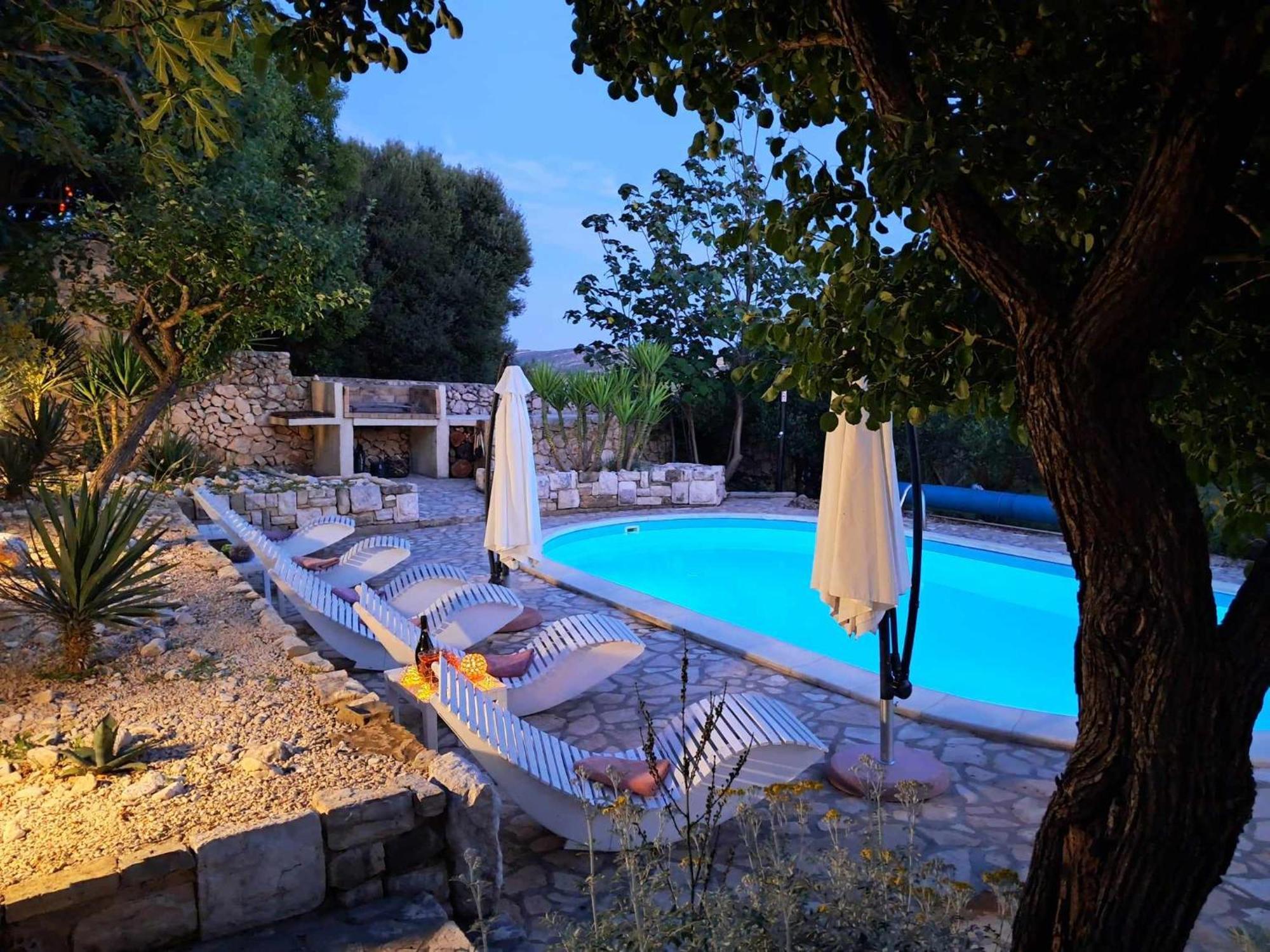 Villa Cesarica Новалья Экстерьер фото